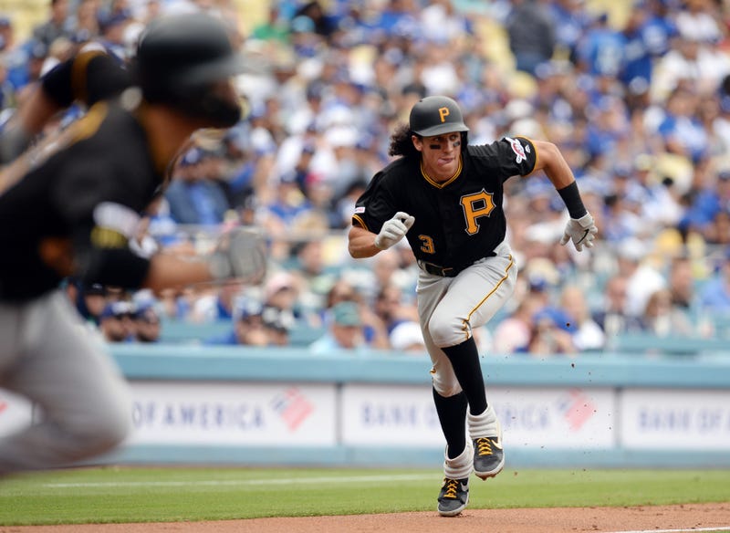 Pirates running the bases 