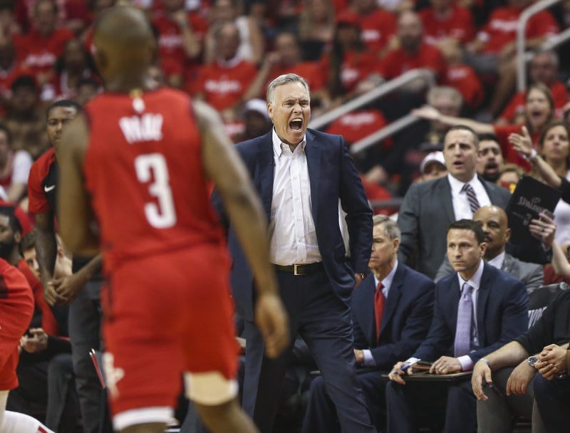 Houston Rockets head coach Mike D'Antoni