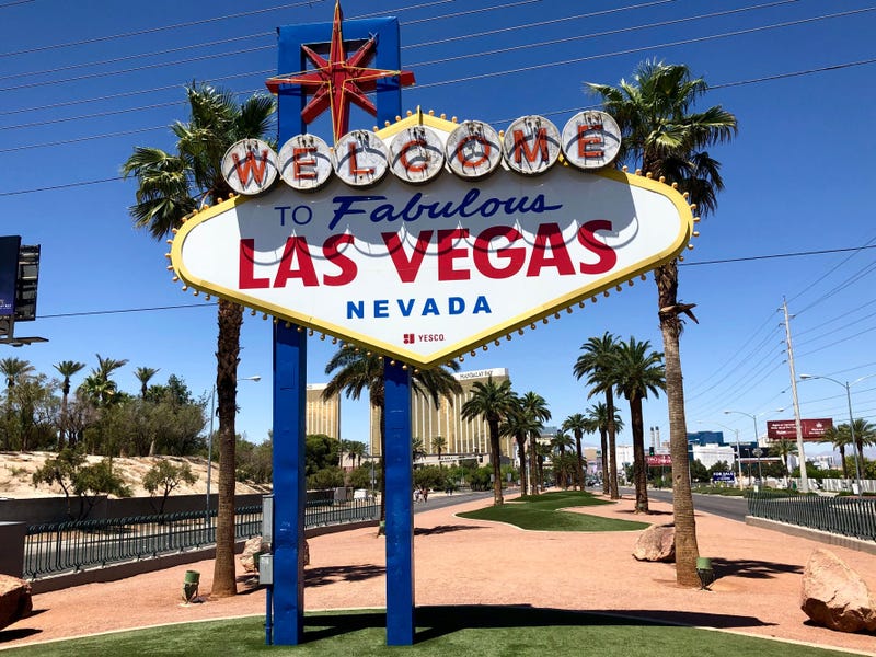 The iconic Las Vegas \"Welcome\" sign turned 60 this week. Sign