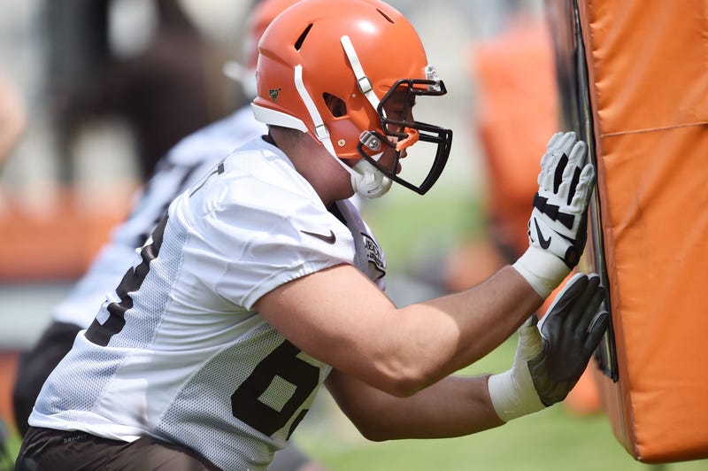 Cleveland Browns guard Austin Corbett (63)