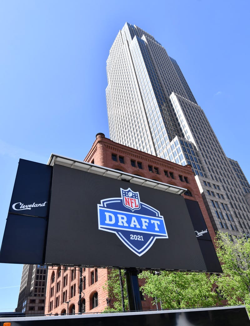 NFL Draft signage