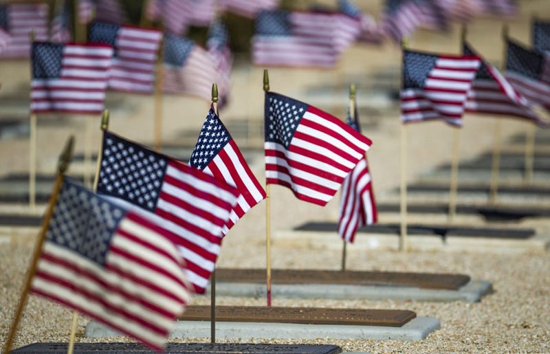 cemetery flags