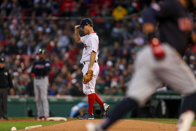 Red Sox pitcher Ryan Weber