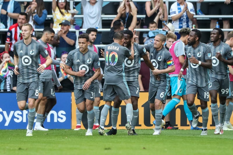 Kevin Molino scored for Minnesota United