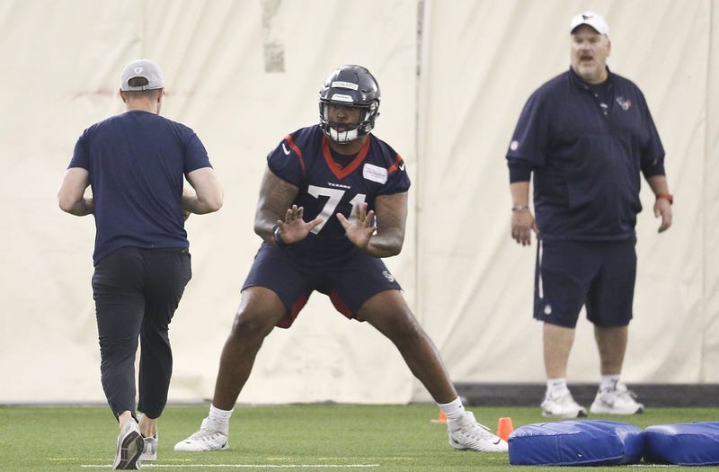 Tytus Howard at practice