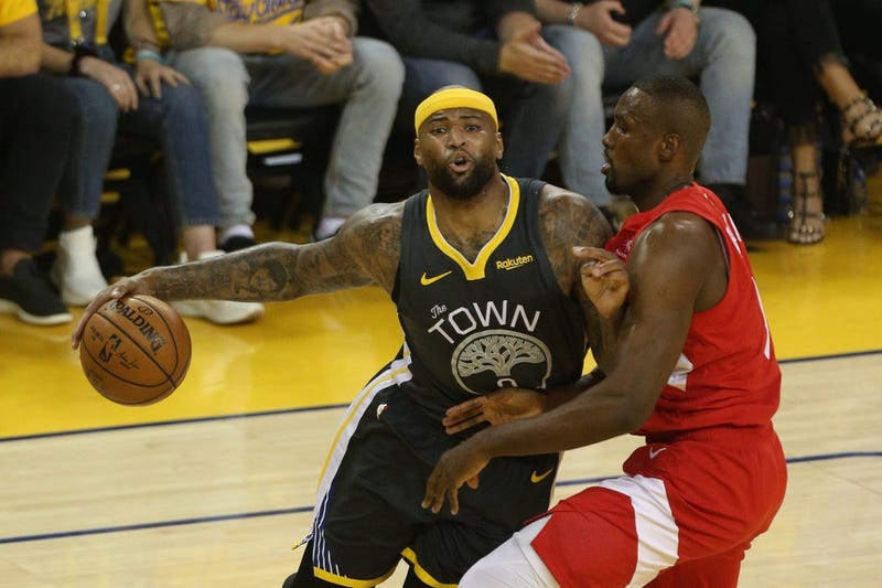 Golden State Warriors center DeMarcus Cousins