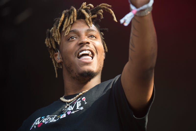 Juice Wrld performs on the Which Stage at Bonnaroo Music and Arts Festival in Manchester, Tenn., Saturday, June 15, 2019.