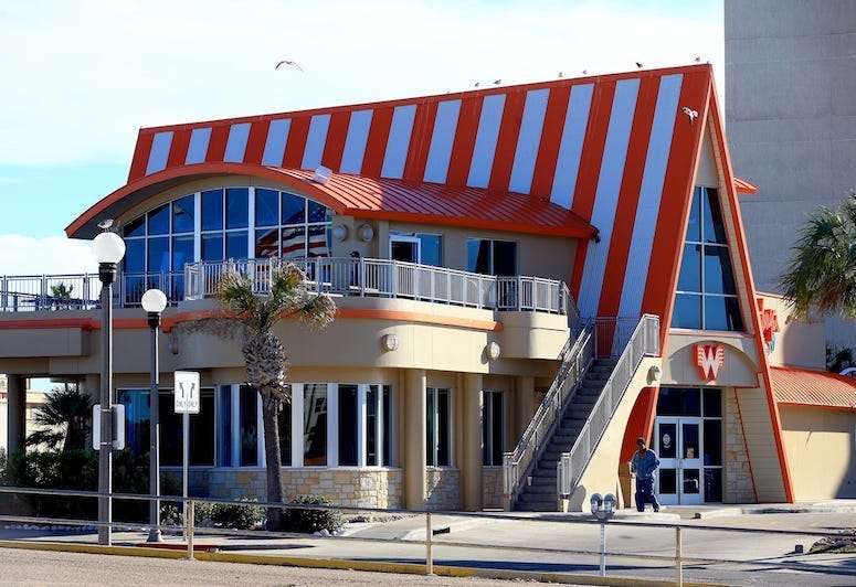 Whataburger, Bay on Shoreline Boulevard, Corpus Christi, 2016
