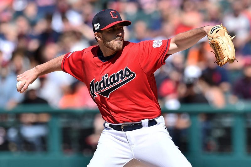 Jun 22, 2019; Cleveland, OH, USA; Cleveland Indians pitcher Aaron Civale (66) throws a pitch against the Detroit Tigers during the first inning at Progressive Field. Mandatory Credit: Ken Blaze-USA TODAY Sports