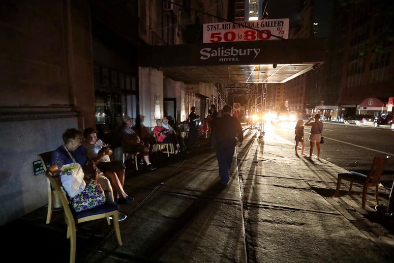 NYC power outage