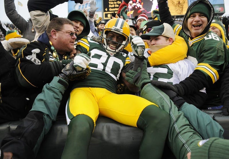 Donald Driver Lambeau Leap
