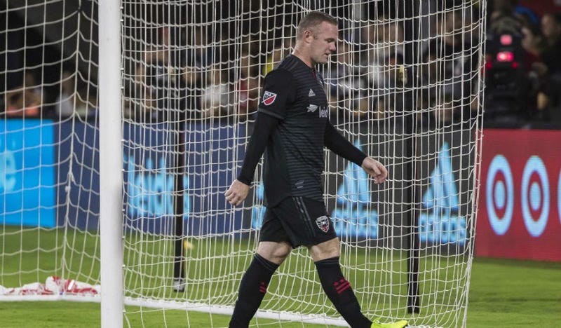 Wayne Rooney sees red in D.C. United defeat