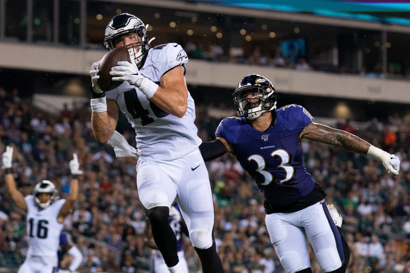 Philadelphia Eagles tight end Alex Ellis 