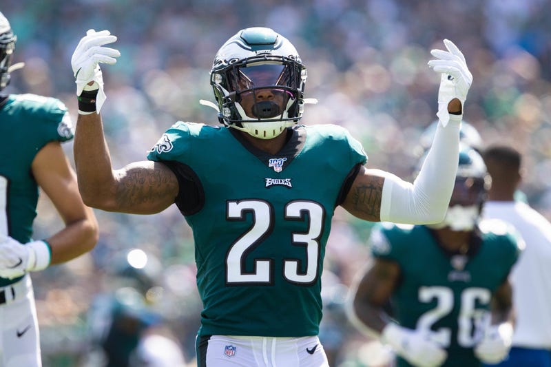 Philadelphia Eagles free safety Rodney McLeod (23) before action against the Detroit Lions at Lincoln Financial Field.