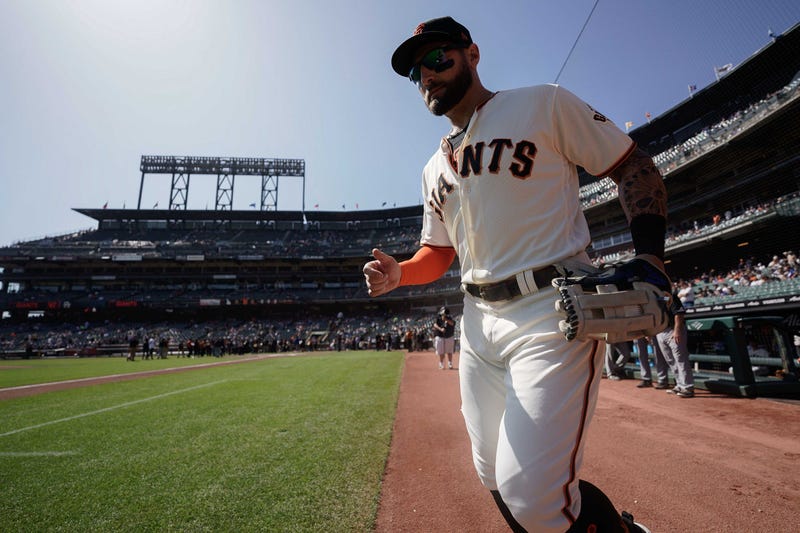 Kevin Pillar says goodbye to Giants, fans