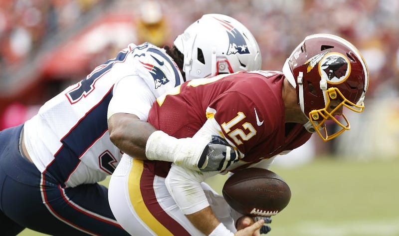 Redskins lose to Patriots, fall to 0-5