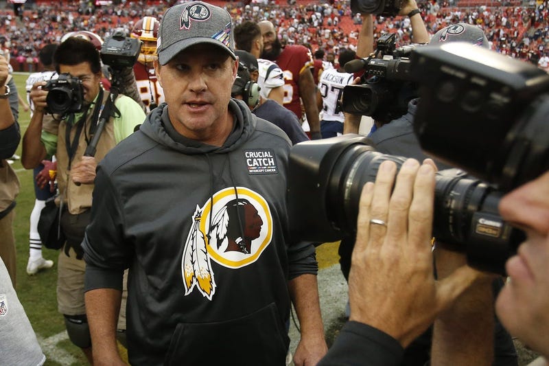 Washington Redskins head coach Jay Gruden