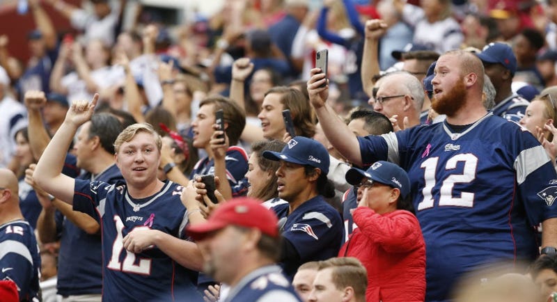 Patriots surprised by fans taking over FedEx Field