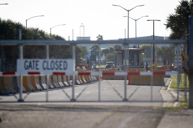 Naval Air Station Corpus Christi north gate