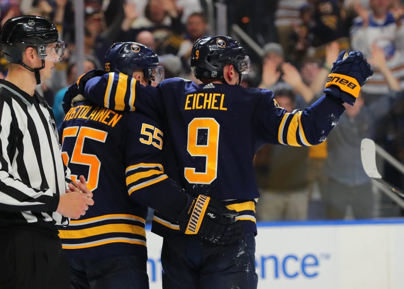 Rasmus Ristolainen and Jack Eichel