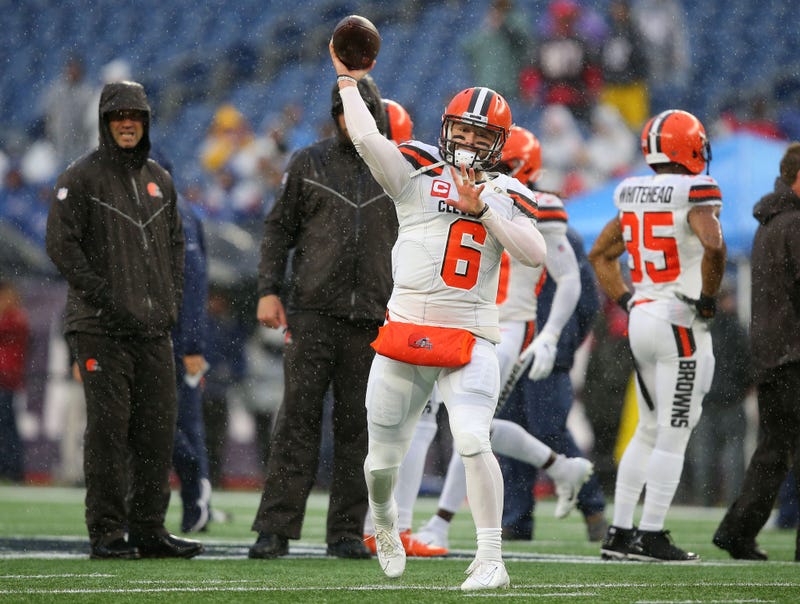 Cleveland Browns quarterback Baker Mayfield (6)