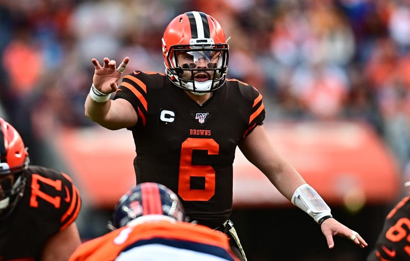 Cleveland Browns quarterback Baker Mayfield (6)