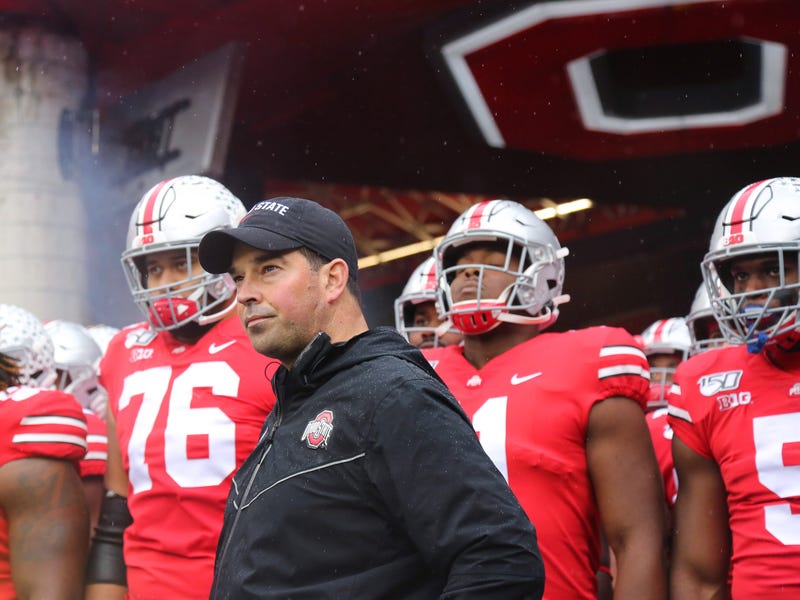 Ohio State head coach Ryan Day