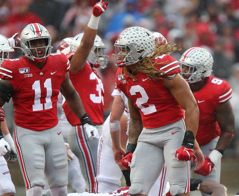Ohio State Buckeyes defensive end Chase Young (2)