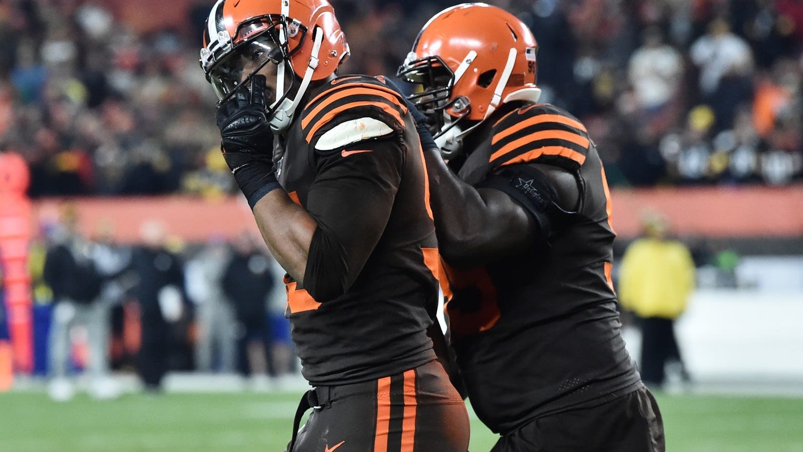 Myles Garrett Alleges Mason Rudolph Used Racial Slur Toward Him: Report