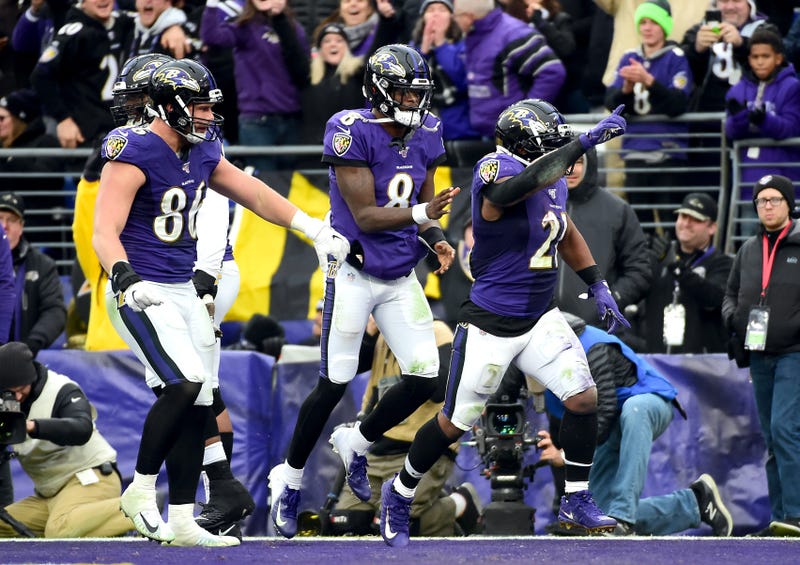 Lamar Jackson  Mark Ingram