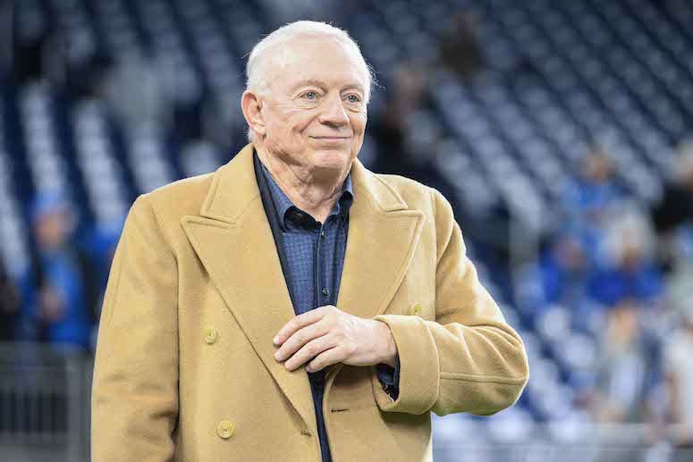 Jerry Jones, Ford Field, Hall of Fame Jacket, 2019
