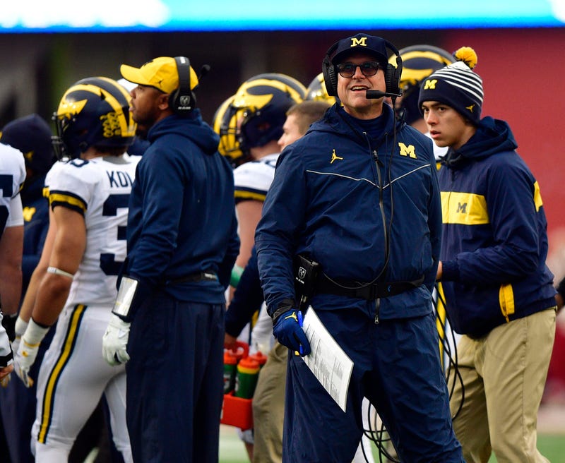 Michigan Wolverines head coach Jim Harbaugh