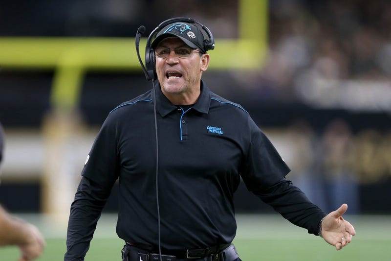Carolina Panthers head coach Ron Rivera