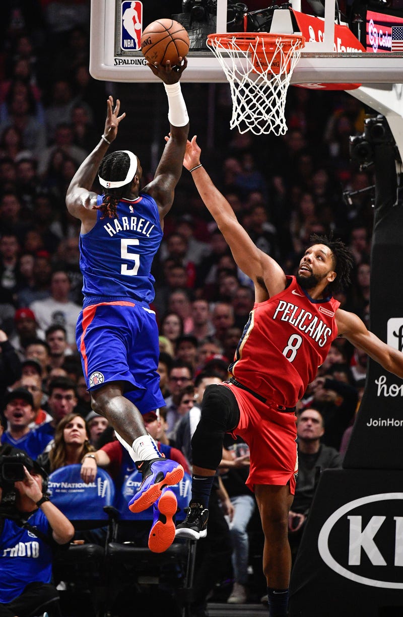 Montrezl Harrell Jahlil Okafor Clippers Pelicans