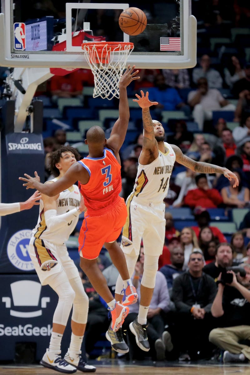 Chris Paul Thunder Pelicans
