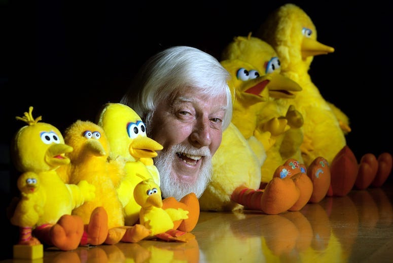Caroll Spinney, Big Bird Dolls, Toys, Smile, Pose, 2002