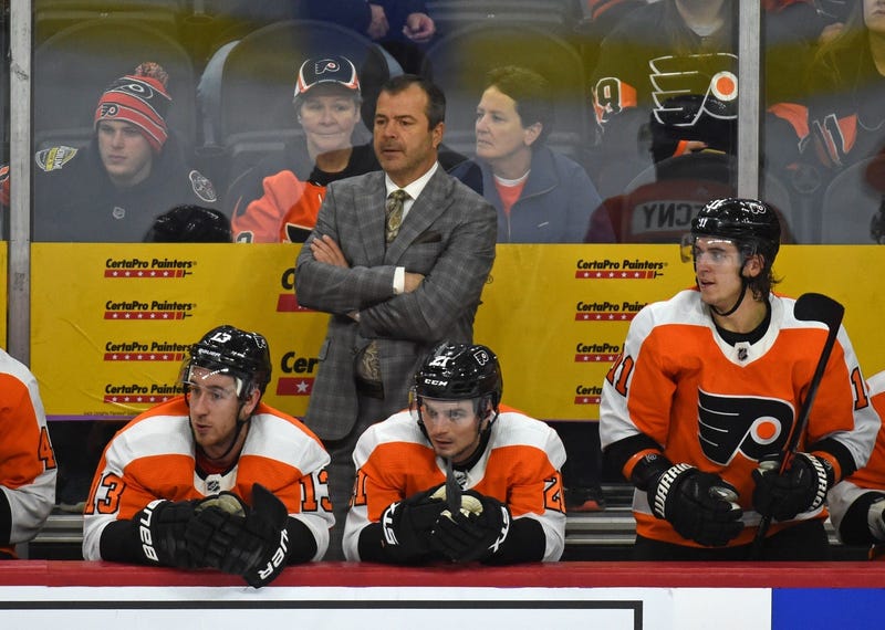 Philadelphia Flyers head coach Alain Vigneault
