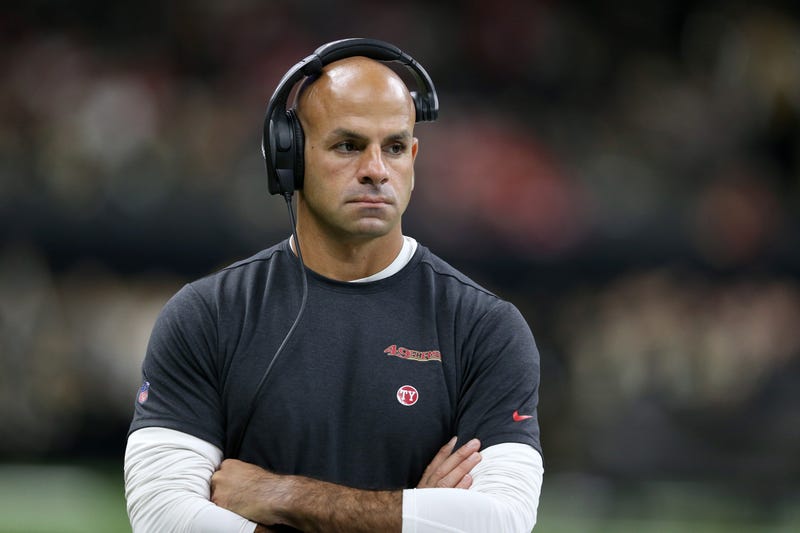 San Francisco 49ers defensive coordinator Robert Saleh