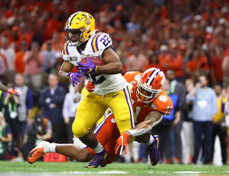 Clyde Edwards-Helaire of LSU