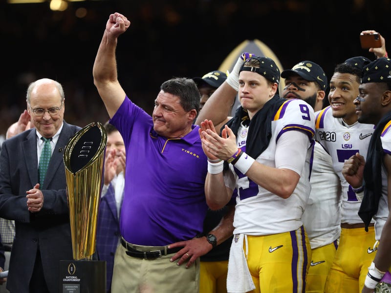 Ed Orgeron | Joe Burrow