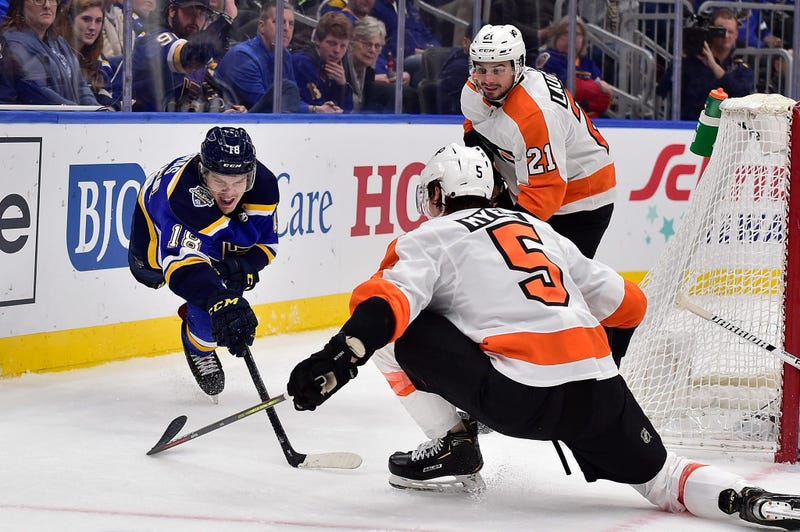 Blues vs. Flyers