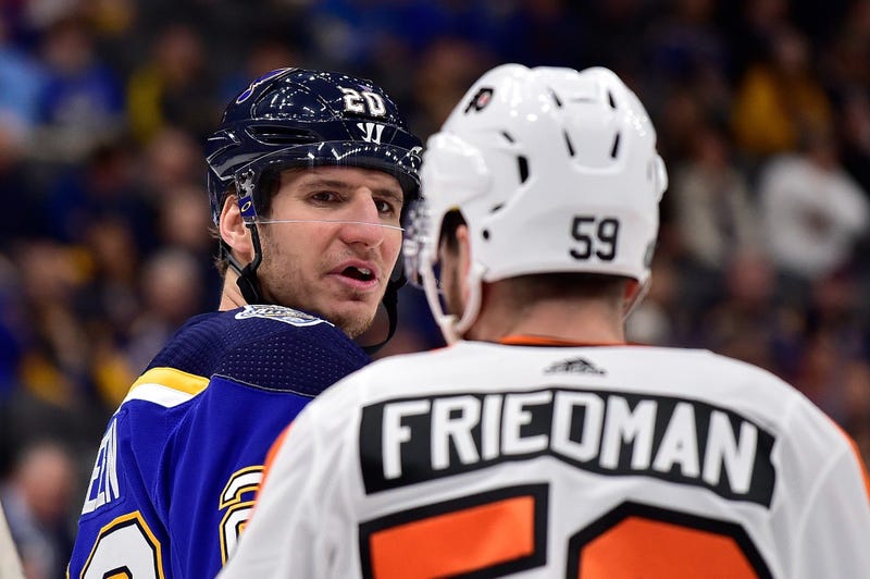 Blues vs. Flyers