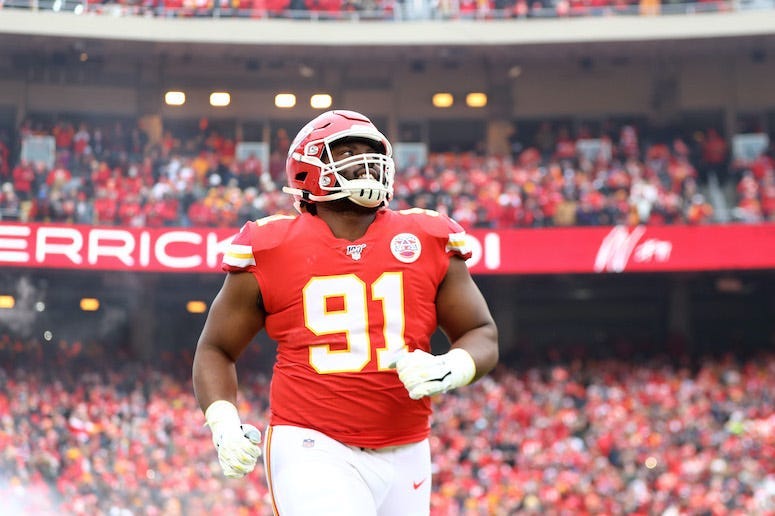 Derrick Nnadi, Kansas City Chiefs, AFC Divisional Round, Introductions