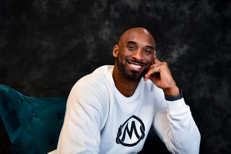 Kobe Bryant poses for a portrait inside of his office in Costa Mesa, California. Bryant, one of the greatest NBA players in history, is building an impressive resume in his post-basketball career,