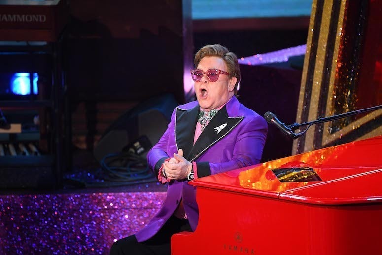 Elton John, 92nd Academy Awards, Piano, Performing, 2020