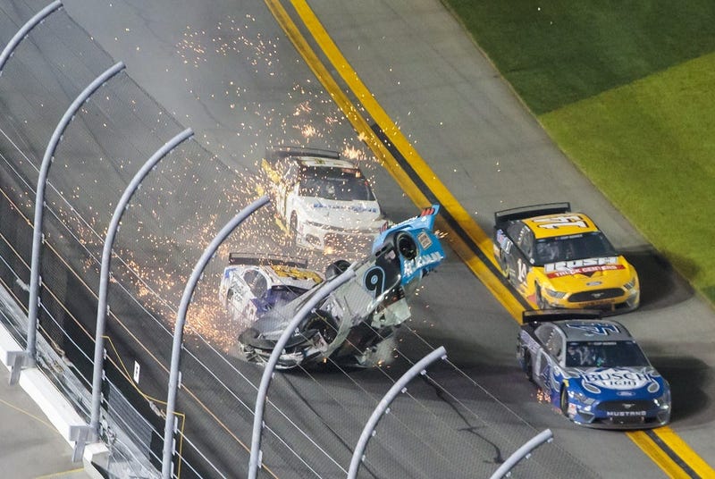 Nascar crash