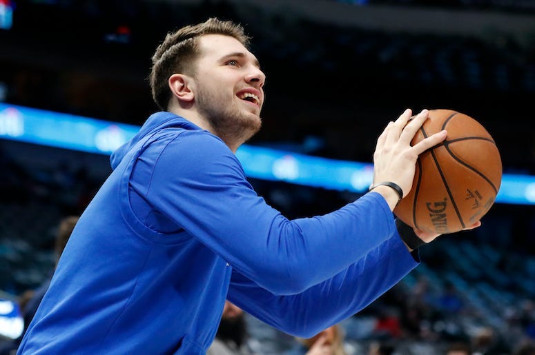 Luka Doncic, Shooting, Warmups, 2020