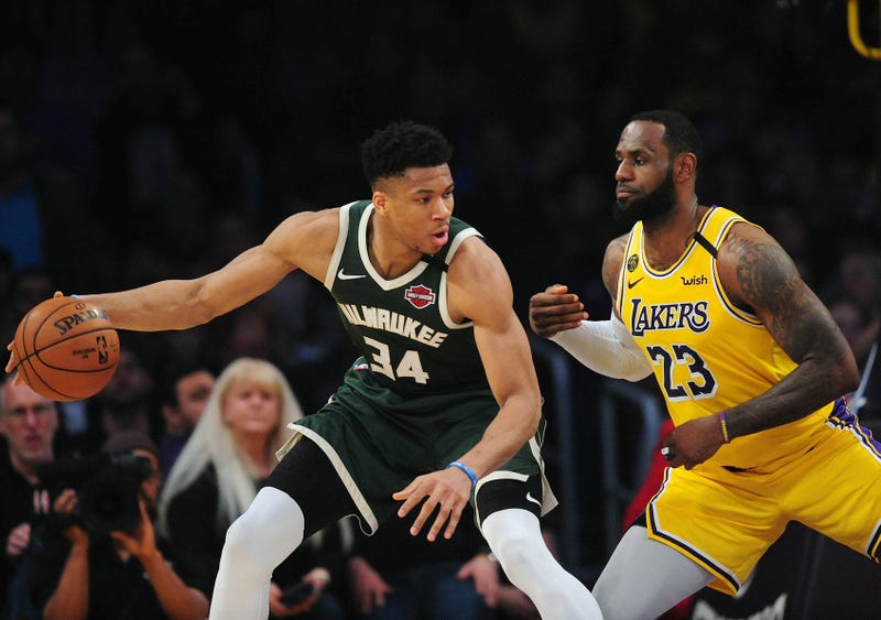 LeBron and Giannis