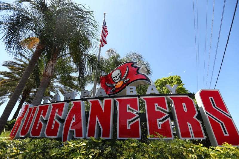 Buccaneers Logo @ Stadium