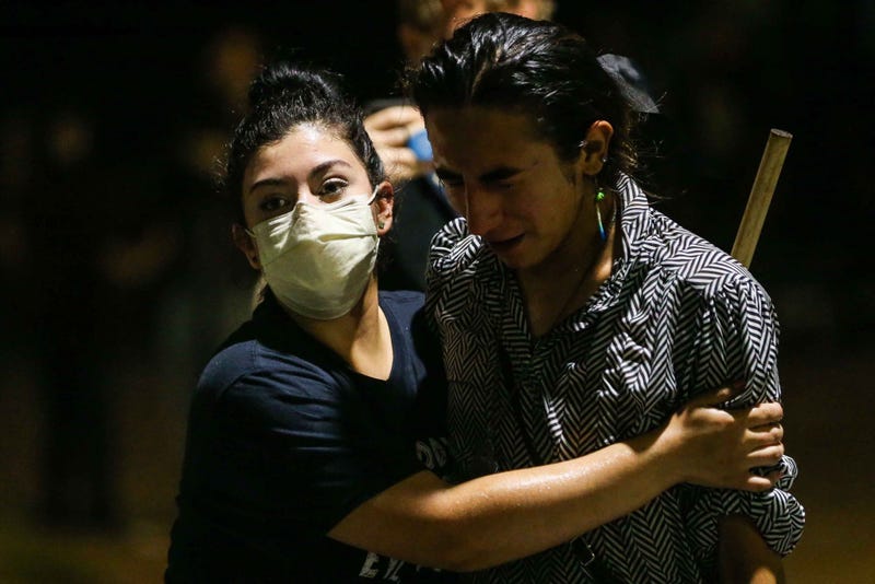 Protests in downtown Austin